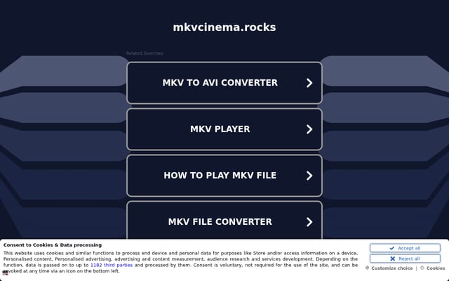 Screenshot of mkvcinema.rocks