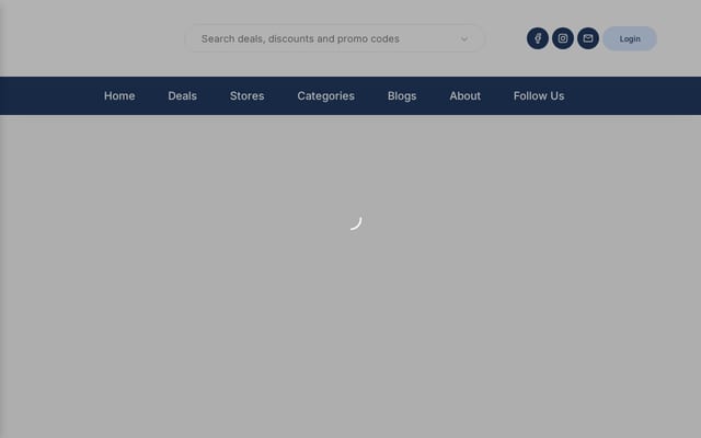 Screenshot of bombdeals.com