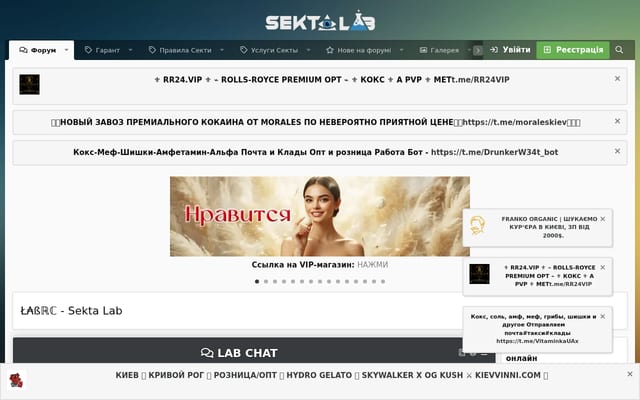 Screenshot of labrc.net