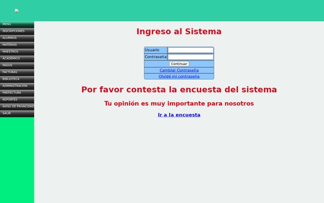 Screenshot of educontrol.com.mx