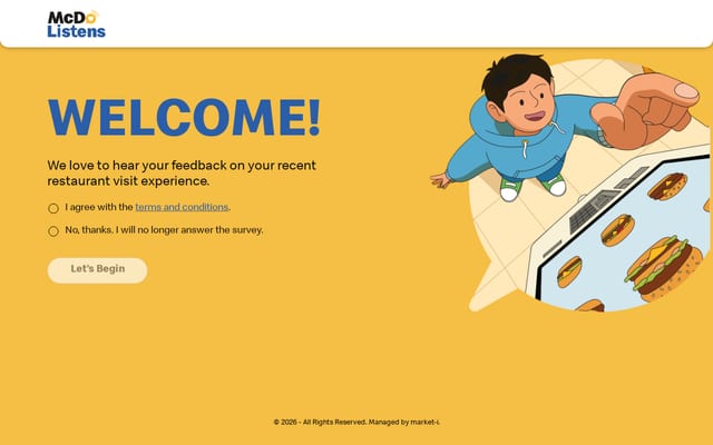Screenshot of mcdolistens.com
