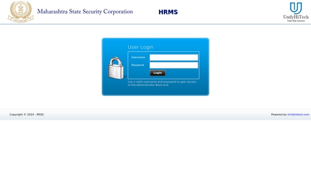 Screenshot of mssc.co.in