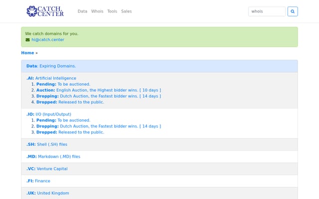 Screenshot of hotscope.com