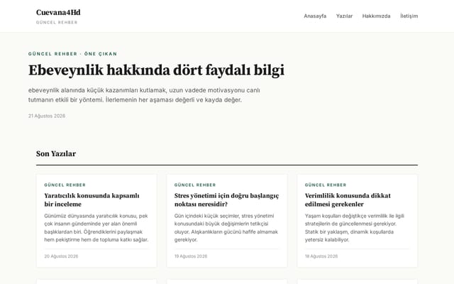 Screenshot of cuevana4hd.biz