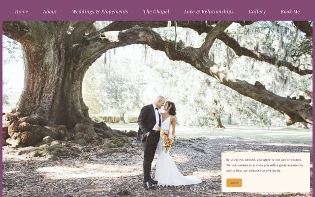Screenshot of loveismycalling.com