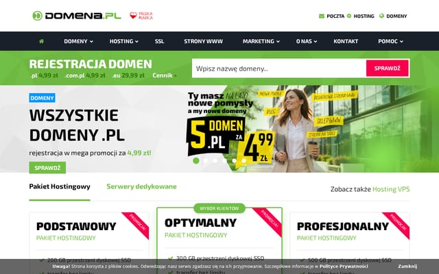 Screenshot of agnat.pl