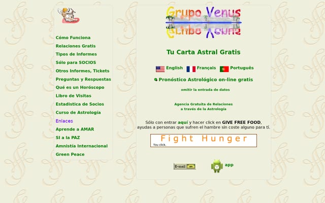 Screenshot of grupovenus.com