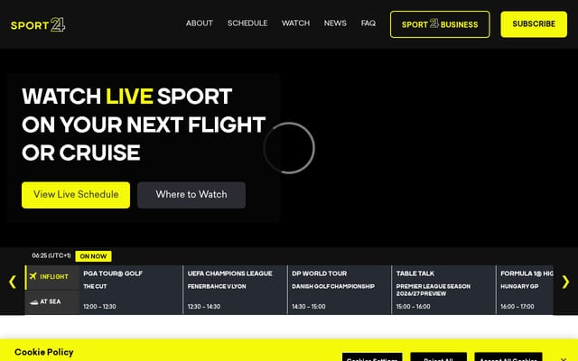 Screenshot of sport24live.com
