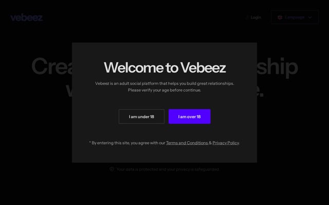 Screenshot of vebeez.com