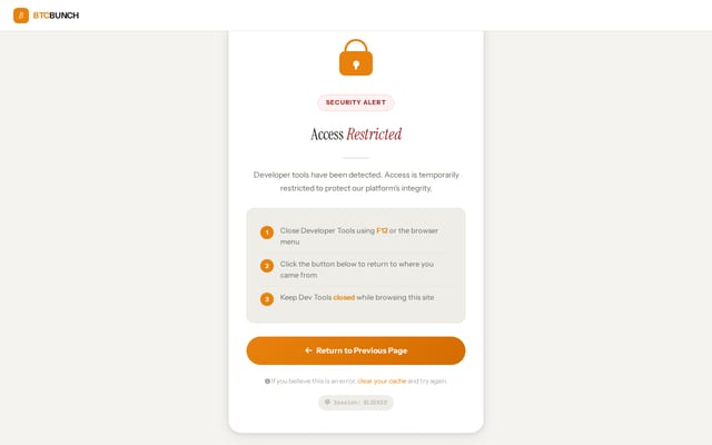 Screenshot of btcbunch.com
