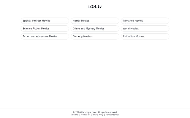 Screenshot of ir24.tv