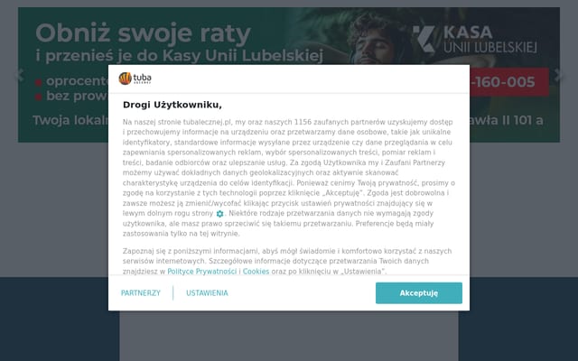 Screenshot of tubalecznej.pl