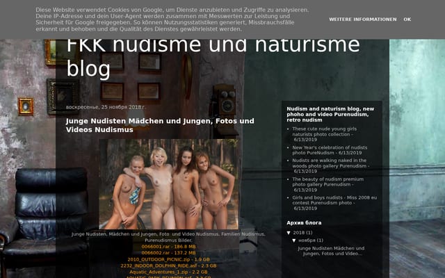 Screenshot of fkk-nudisme-naturisme-purenudisme.blogspot.com
