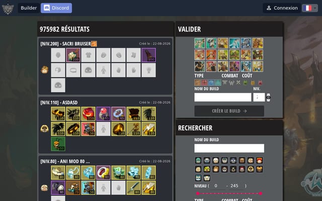 Screenshot of zenithwakfu.com