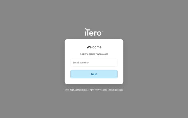 Screenshot of myitero.com