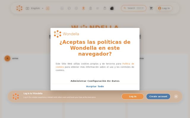 Screenshot of wondella.com