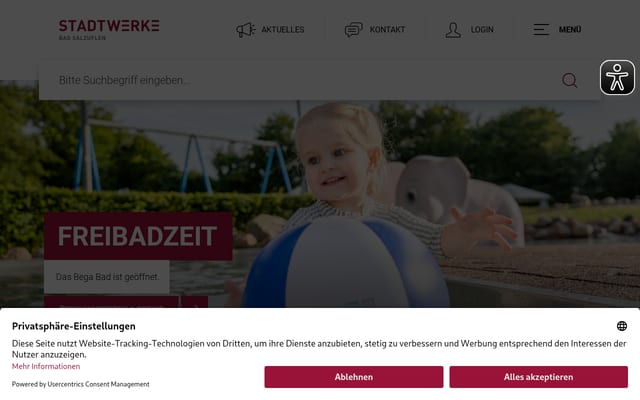 Screenshot of stwbs.de