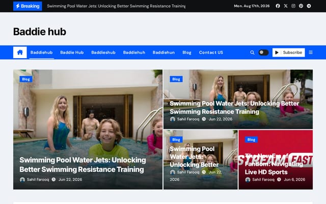 Screenshot of baddiehub.app