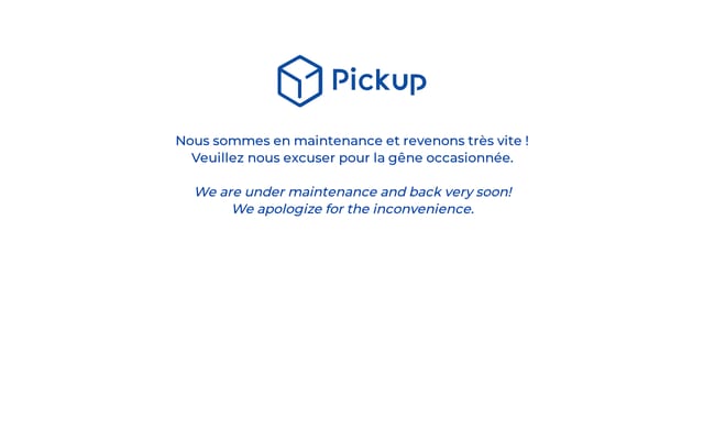 Screenshot of pkup.fr