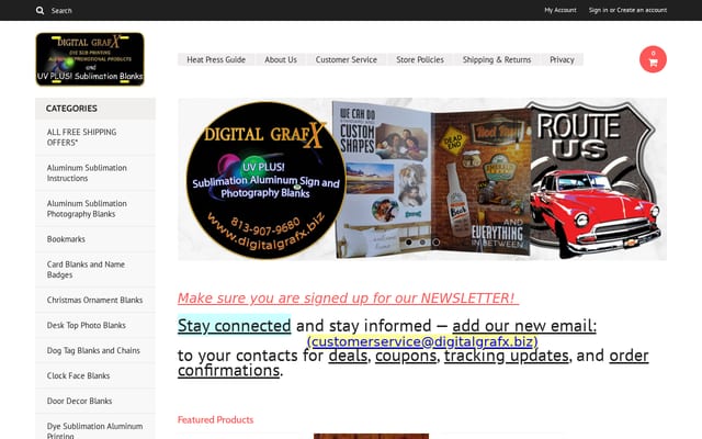 Screenshot of digitalgrafx.biz