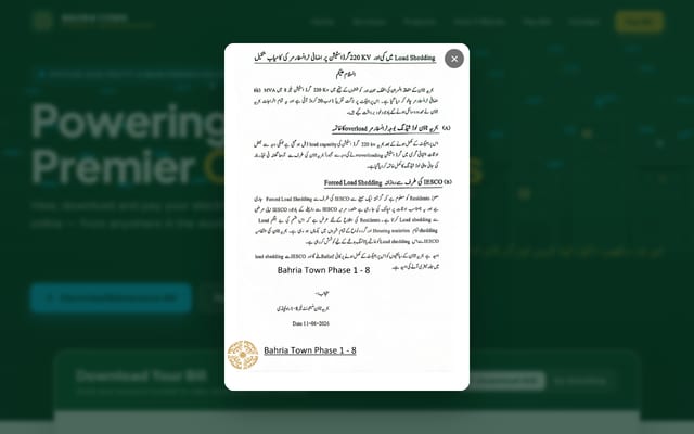 Screenshot of bahriatownservices.com