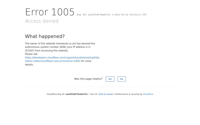 Screenshot of merkandi.co.uk