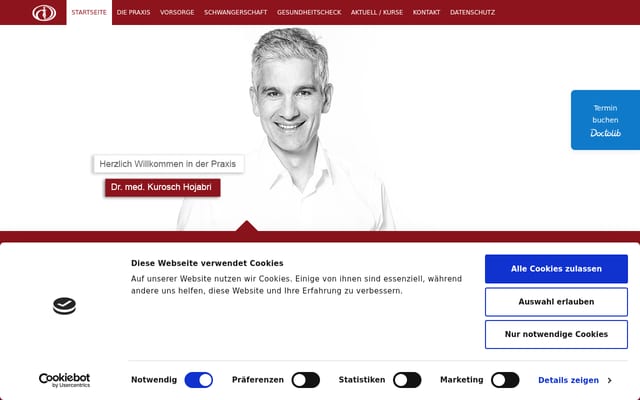 Screenshot of hojabri.de