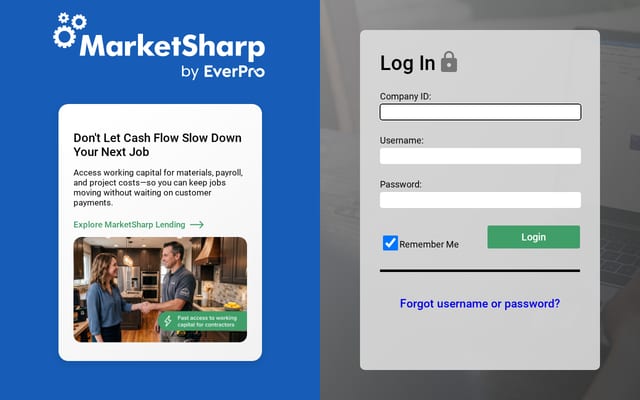 Screenshot of marketsharpm.com