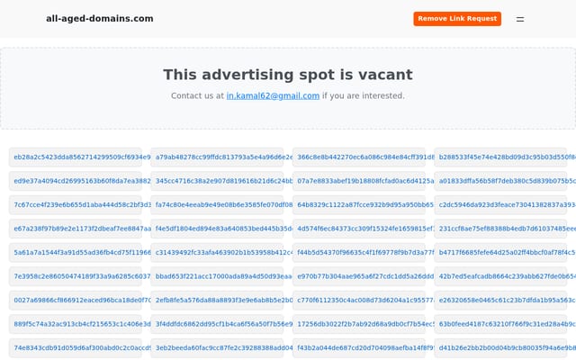 Screenshot of all-aged-domains.com