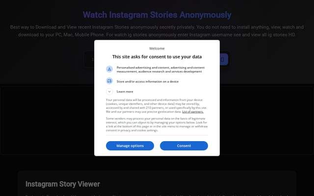 Screenshot of storieswatch.com