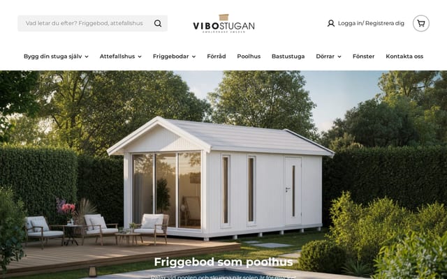 Screenshot of vibostugan.se