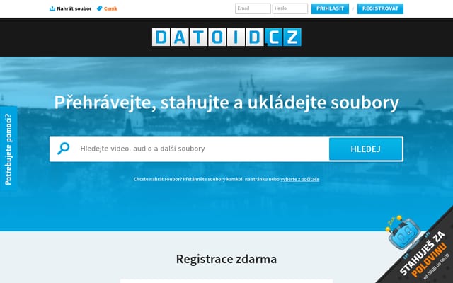 Screenshot of datoid.cz