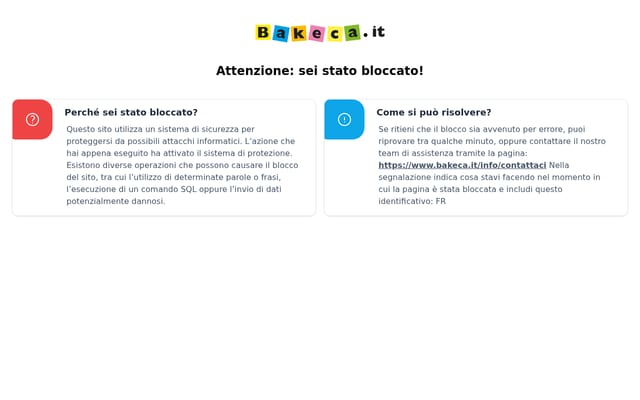 Screenshot of bakeca.it