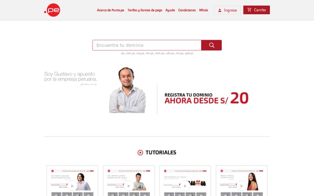 Screenshot of punto.pe