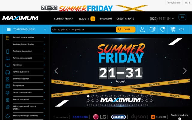 Screenshot of maximum.md