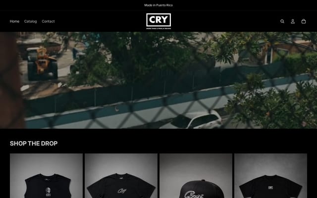 Screenshot of cryshop.online