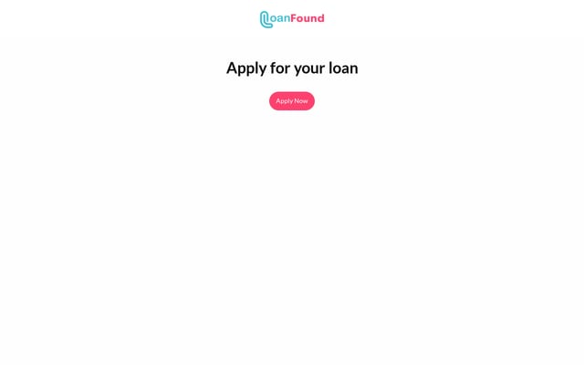 Screenshot of loanfound.co.uk