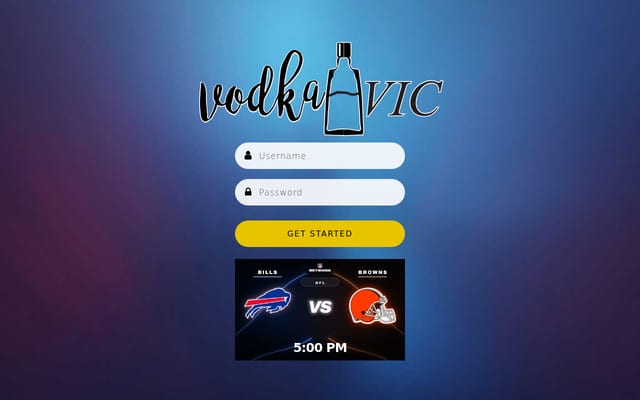 Screenshot of vodkavic.com