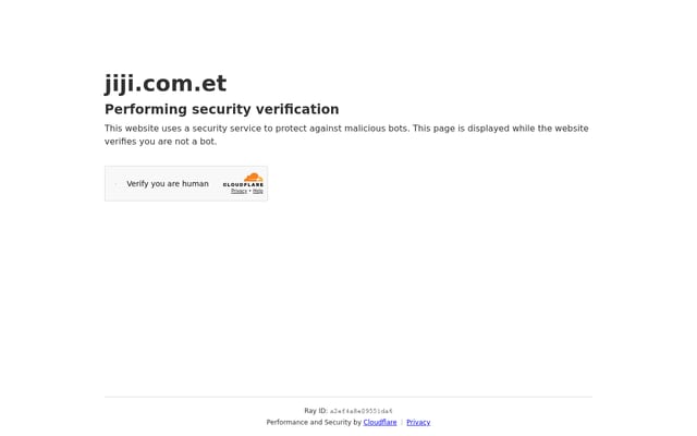 Screenshot of jiji.com.et