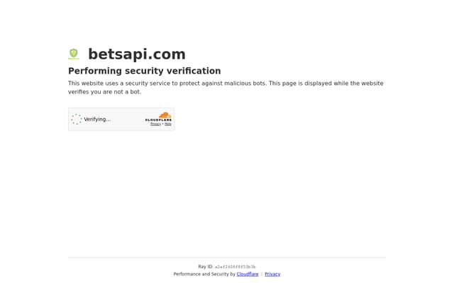 Screenshot of betsapi.com