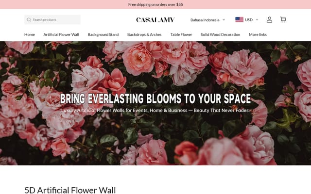 Screenshot of casalamy.com