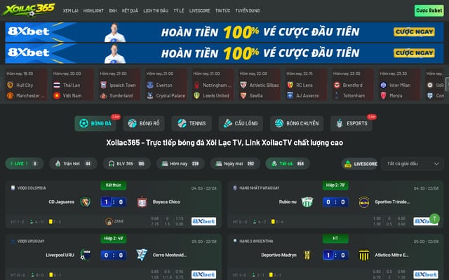 Screenshot of ibongda.tv