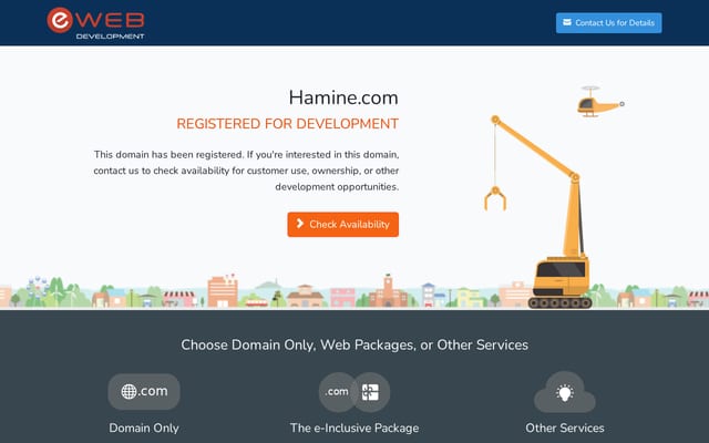 Screenshot of hamine.com