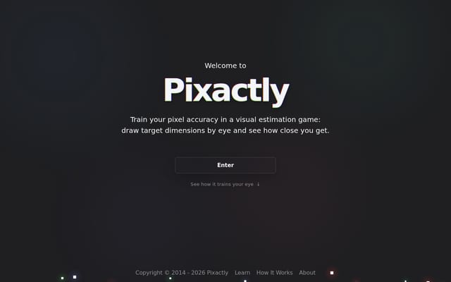Screenshot of pixact.ly