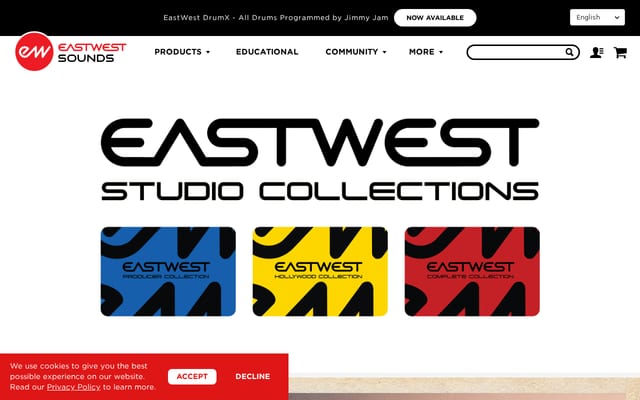 Screenshot of soundsonline.com