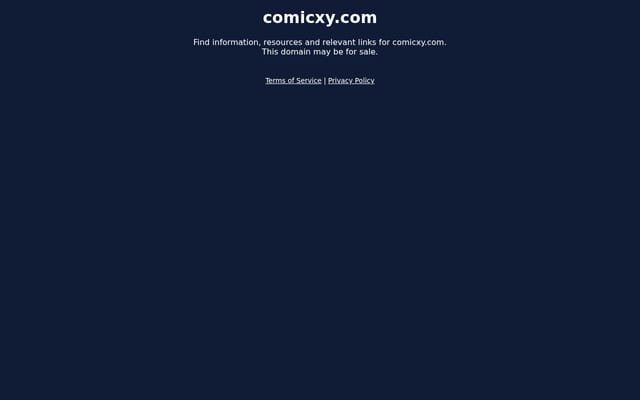 Screenshot of comicxy.com