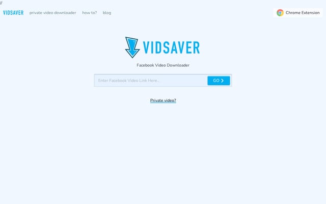Screenshot of vidsaver.net