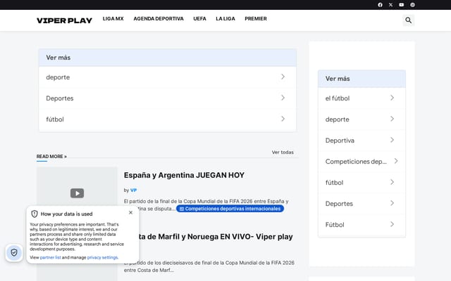 Screenshot of viperplay.org