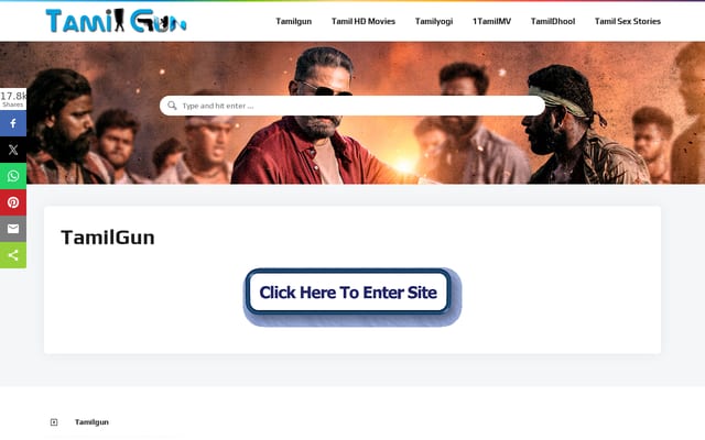 Screenshot of tamilgun.so