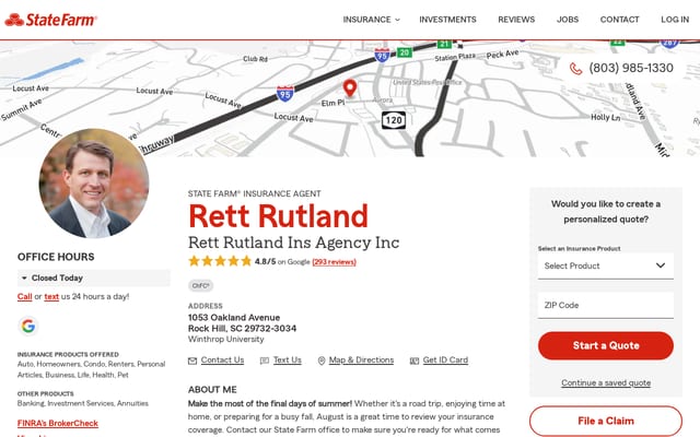 Screenshot of rettrutland.com